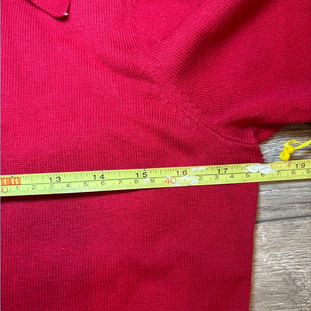 CeCe Red Midi Dress - Picture 6 of 8